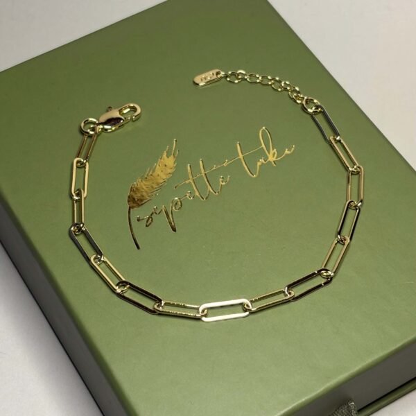 LYRA – Line | 14K Altın Kaplama Bileklik