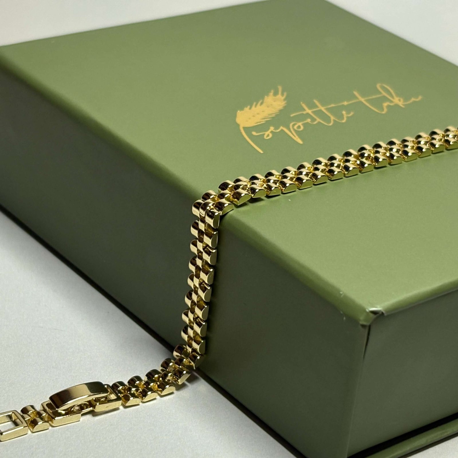 SOLIS – Chain | 14K Altın Kaplama Bileklik