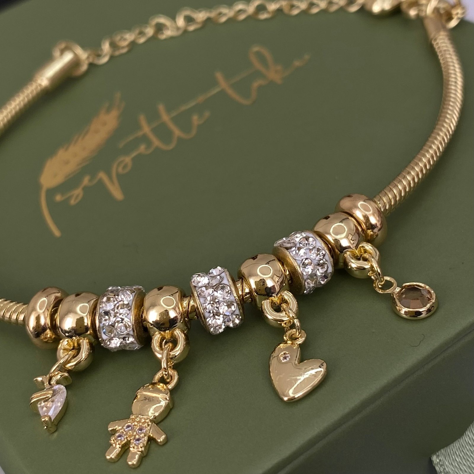 NOVA – Charmy | Figürlü Charm Gold Bileklik