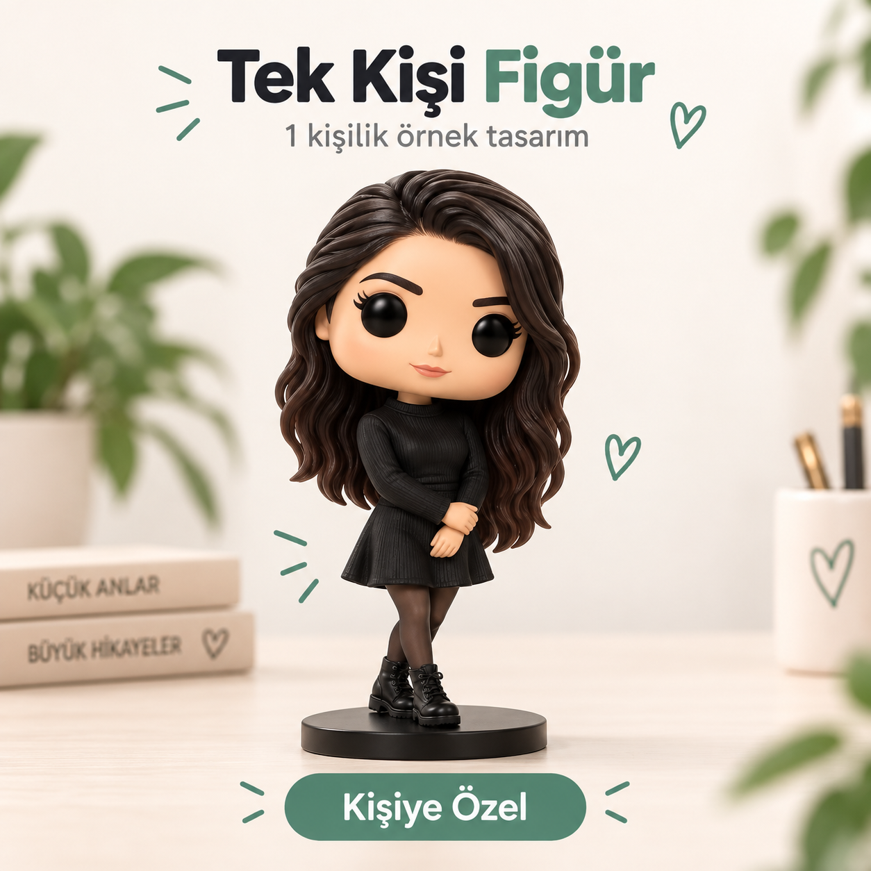 Fotoğraftan Kişiye Özel 3D Figür – Kendi Figürünü Tasarla - Görsel 2