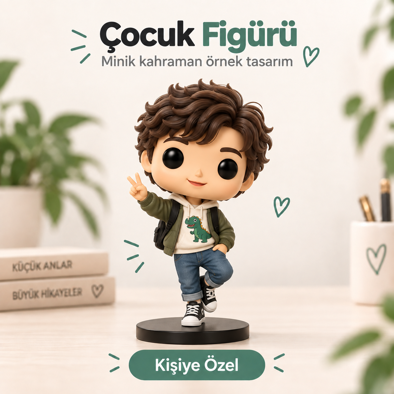 Fotoğraftan Kişiye Özel 3D Figür – Kendi Figürünü Tasarla - Görsel 9
