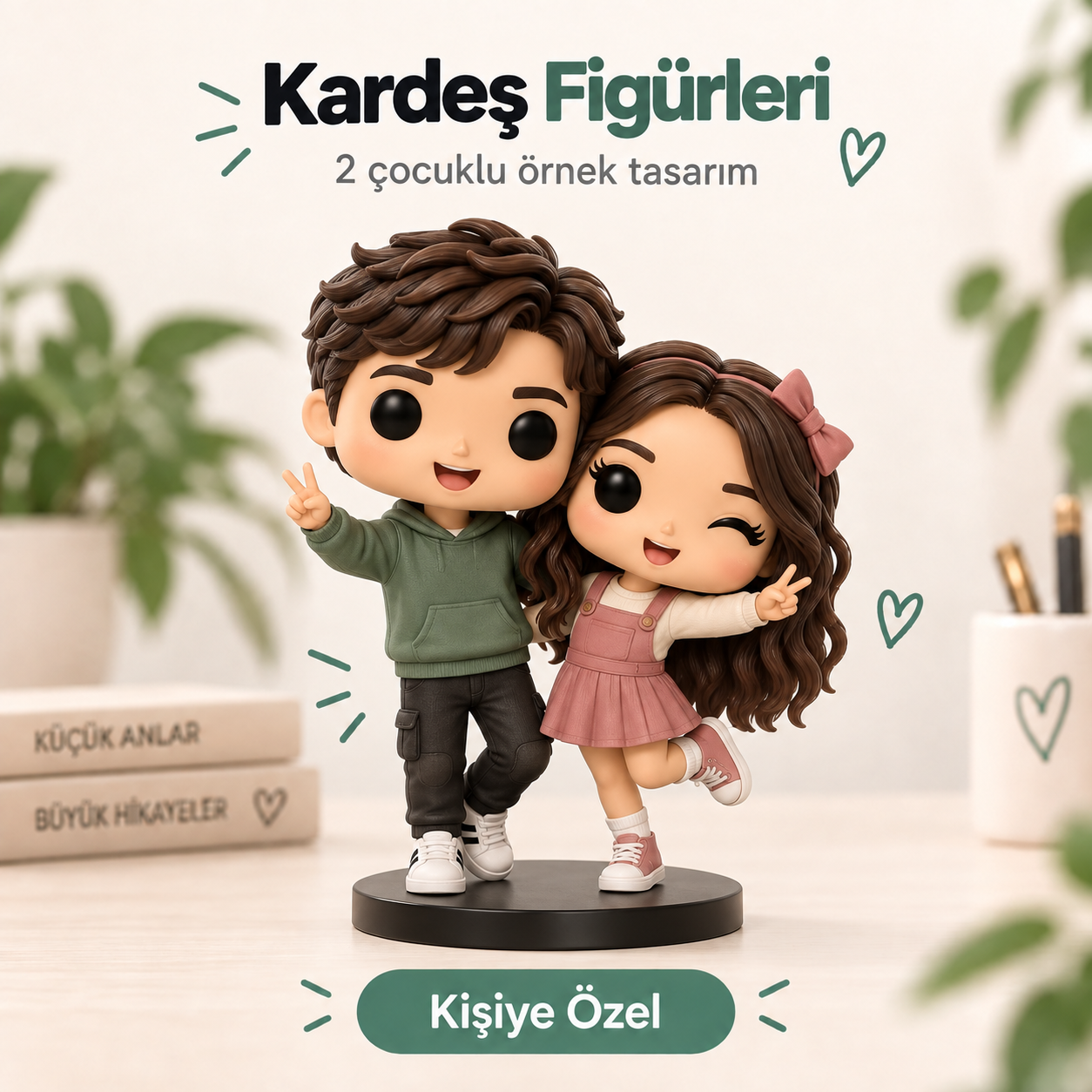 Fotoğraftan Kişiye Özel 3D Figür – Kendi Figürünü Tasarla - Görsel 6