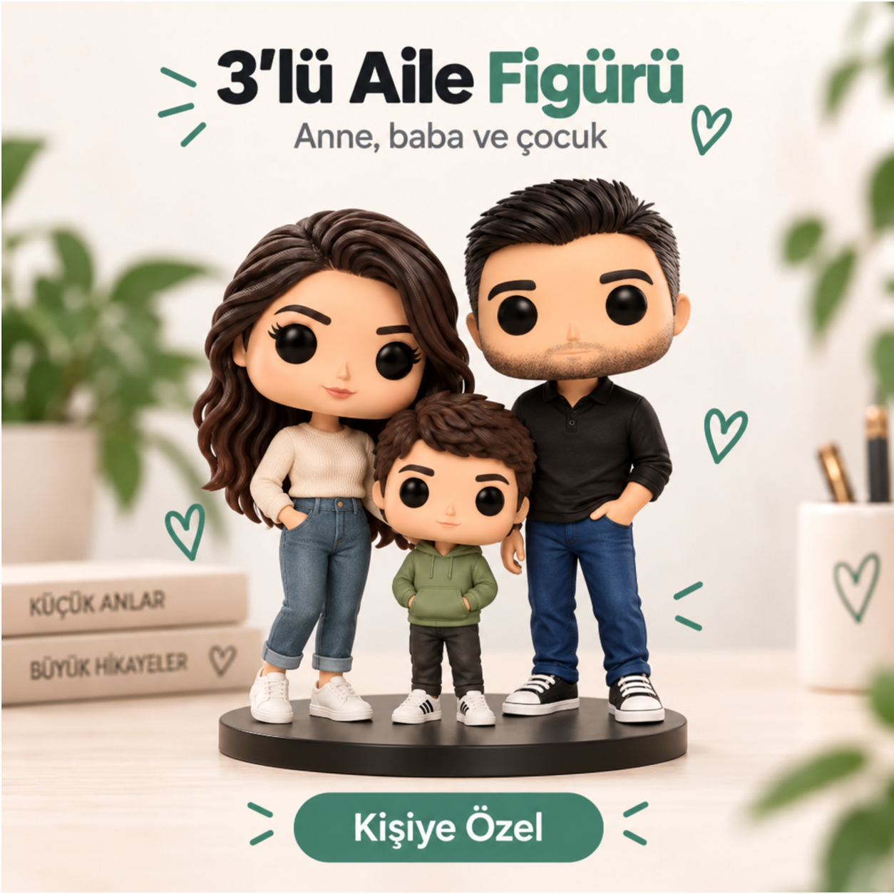 Fotoğraftan Kişiye Özel 3D Figür – Kendi Figürünü Tasarla - Görsel 5